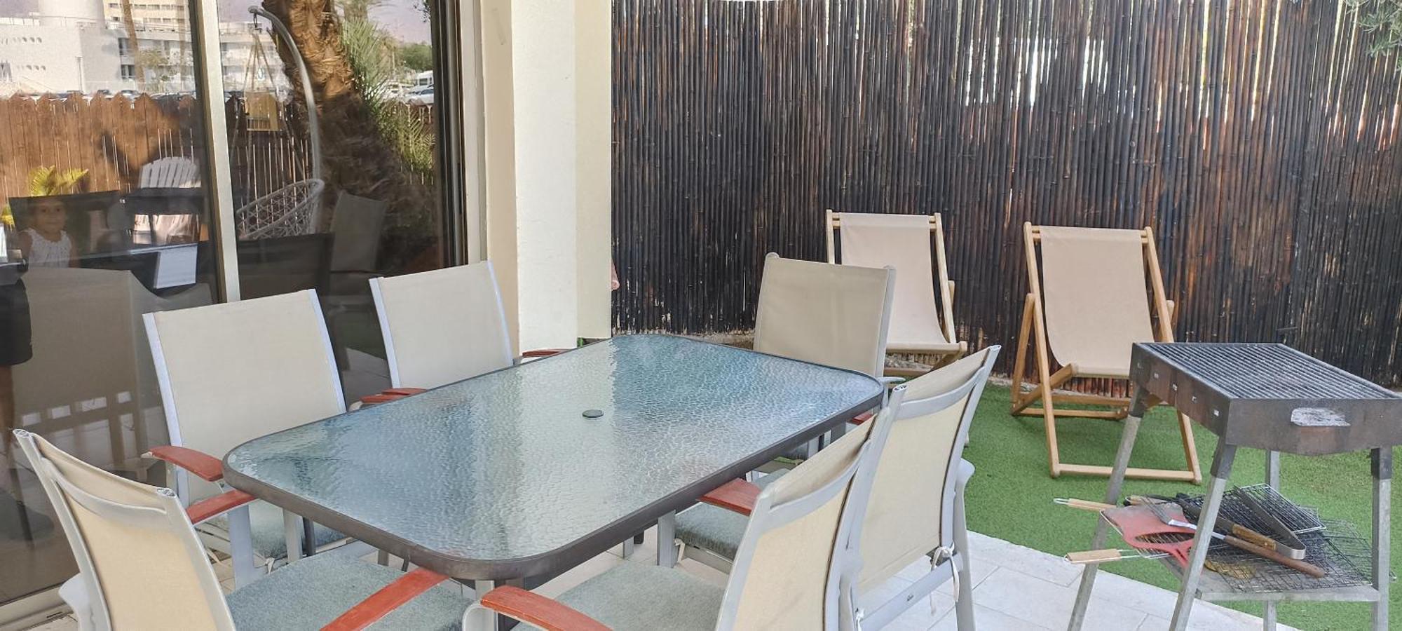 Apartment Amdar Village With Garden Eilat Bagian luar foto